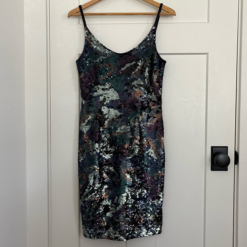 Oleg Cassini Vintage Sequin Dress